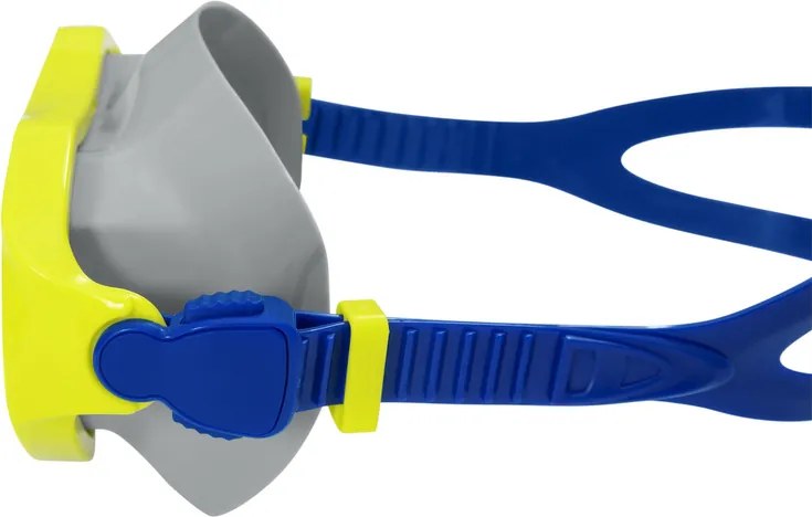 LEAN Detská potápačská súprava s plutvami - modrá