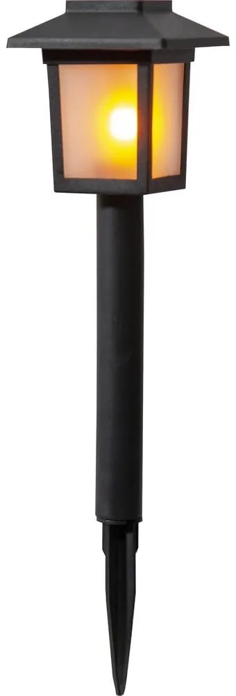 Súprava 2 vonkajších solárnych LED svietidiel Star Trading Flame, výška 23 cm