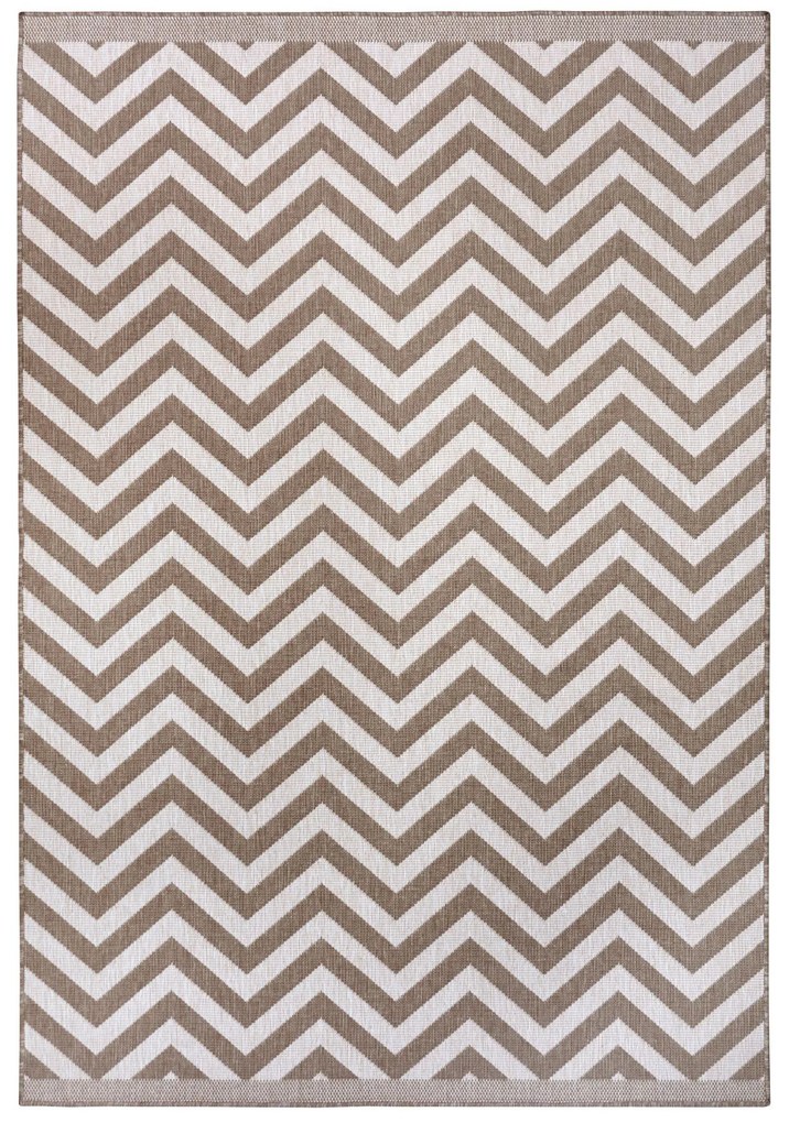 NORTHRUGS - Hanse Home koberce Kusový koberec Twin Supreme 105471 Palma Linen – na von aj na doma - 80x350 cm