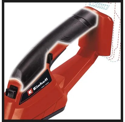 Aku nožnice na trávu a kríky Einhell Power X-Change GE-CG 18 Li Solo bez aku a nabíjačky