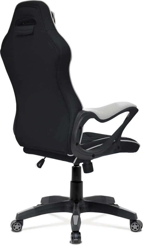Kancelárska stolička KA-G408 GREY Farba: Strieborná