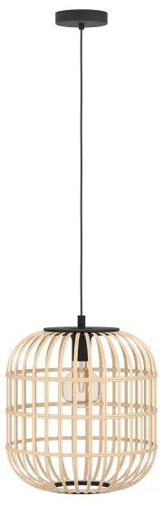 Eglo 43216 - Luster na lanku BORDESLEY 1xE27/28W/230V