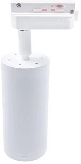 Bodové svietidlo MICA do lištového systému 1xGU10/25W/230V 1-fázové biela