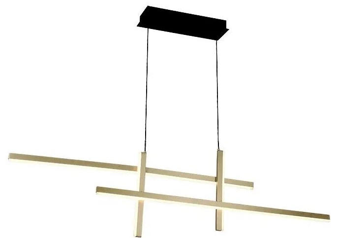 Zambelis 22022 - LED Stmievateľný luster na lanku LED/41W/230V zlatá