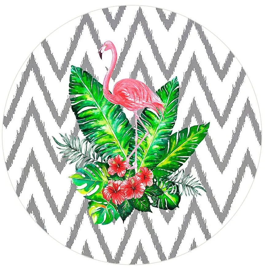 Tutumi Tutumi, plážová osuška 150cm, vzor flamingo, REC-02007