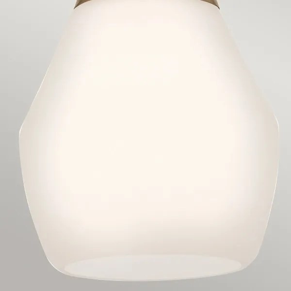 Kichler KL-DEELA-P-CPZ - Luster na tyči DEELA 1xE27/60W/230V pr. 17,8 cm mosadz