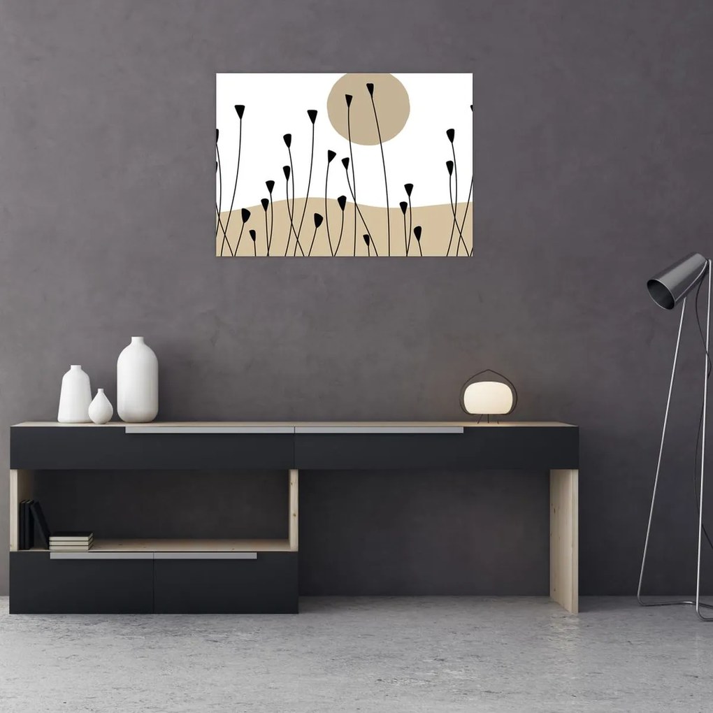 Obraz - Grafická lúka N⁰2 (70x50 cm)
