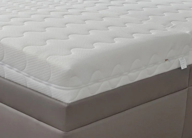 Posteľ Evita 180x200 cm, kávová ekokoža