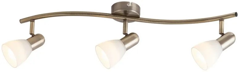 Rabalux SOMA stropné bodové svietidlo 3x40W/E14, farba bronzu