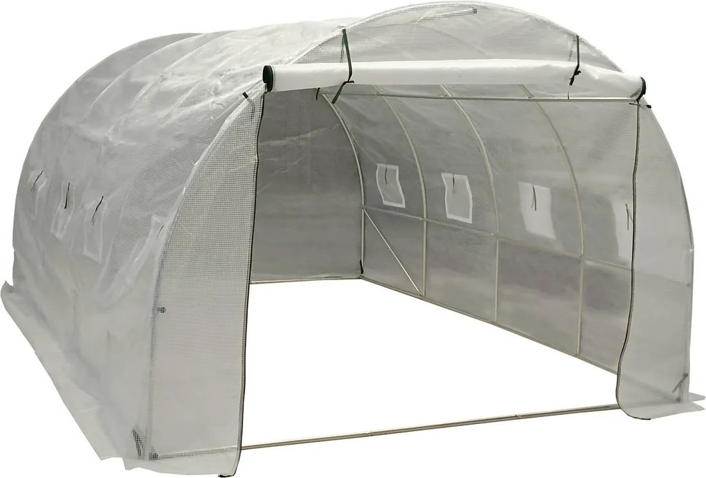 Skleník G21 300 x 400 x 200 cm, biely