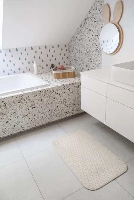 Kúpeľňový koberček NEXUS béžový