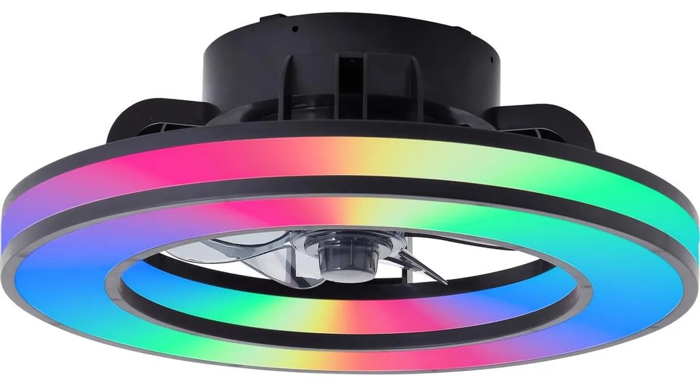 Brilliant - LED RGBW Stmievateľný stropný ventilátor MONDELLO LED/26W/230V + DO