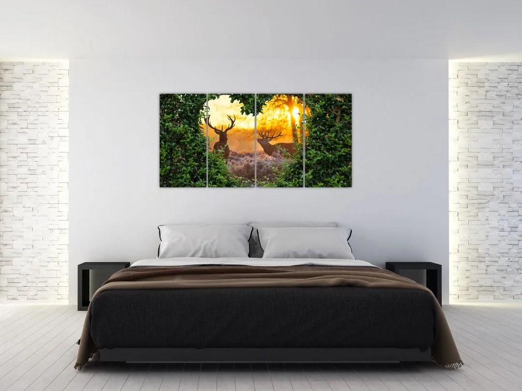 Abstraktný obraz na stenu