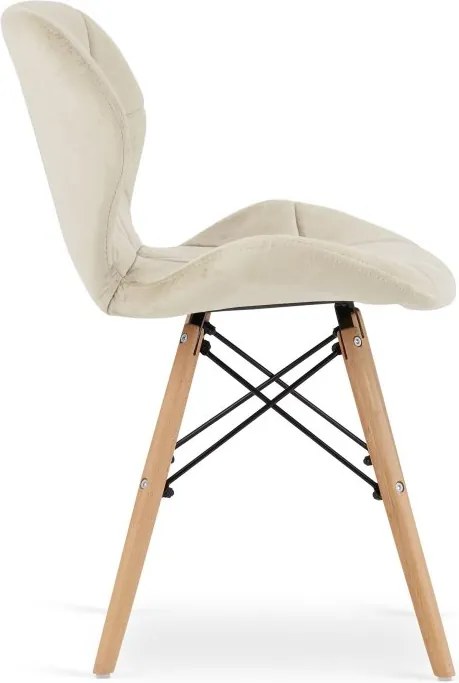 Zamatové kreslo LAGO - zelené Farba: Šedá