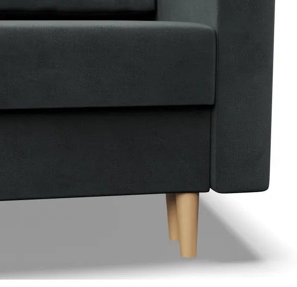 Kreslo BLANK Elegant tmavosivé