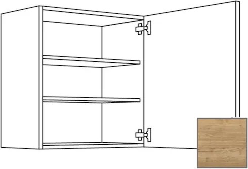 Kuchynská skrinka horná Naturel Sente24 s dvierkami 45 cm dub sierra 405.W4502.R