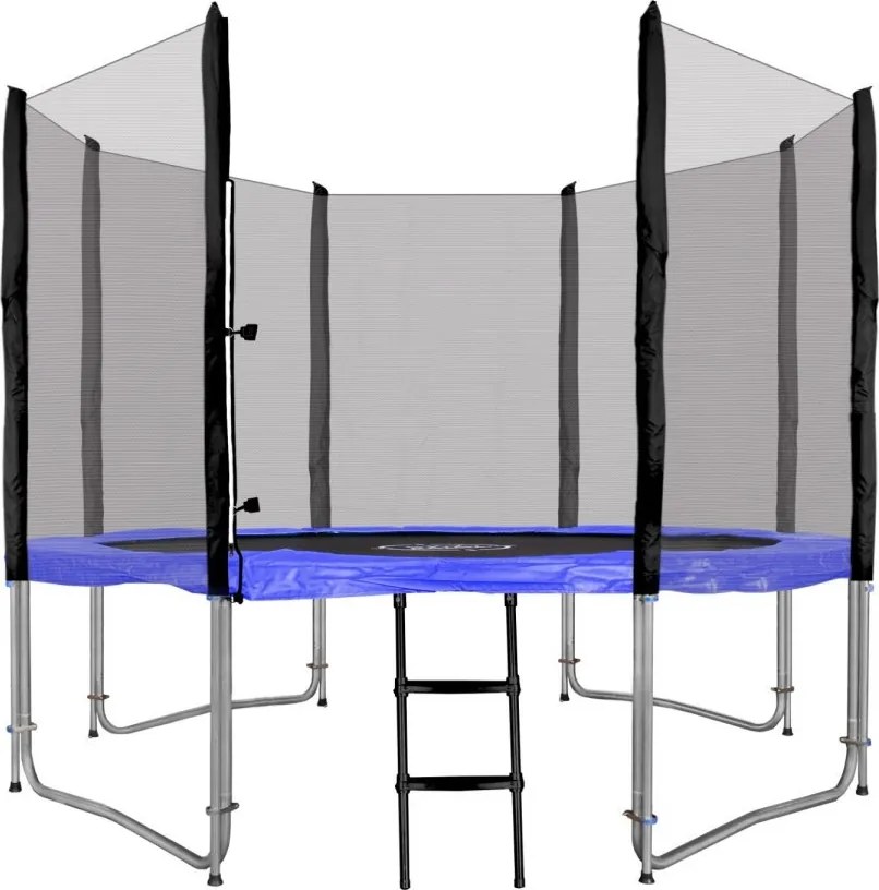 Ramiz SkyRamiz 305cm 10FT záhradná trampolína pre deti Modrá + príslušenstvo