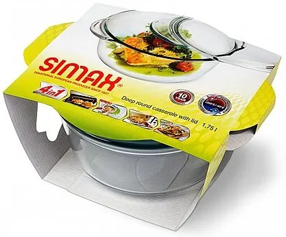 Simax Pekáč hlboký s okrúhlym vekom 2,8 + 0,5 l