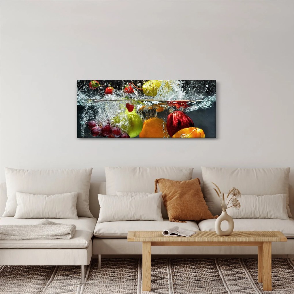 Obraz - Ovocie (120x50 cm)