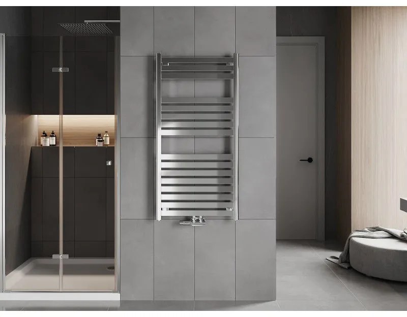 Mexen Uran, vykurovacie teleso 1200x600 mm, 485 W, chrómová, W105-1200-600-00-01