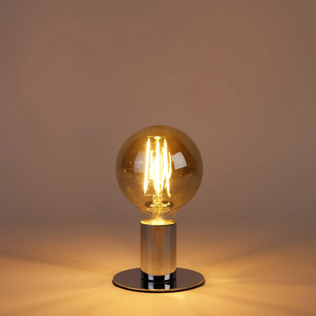 Sada 5 stmievateľných LED žiaroviek E27 s 3-stupňovým stmievaním G95 zlaté sklo 5W 380lm 2200K