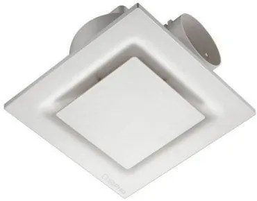 Sapho Sapho, TECTO kúpeľňový stropný ventilátor axiálny, 20 W, potrubie 100mm, biela, TC201