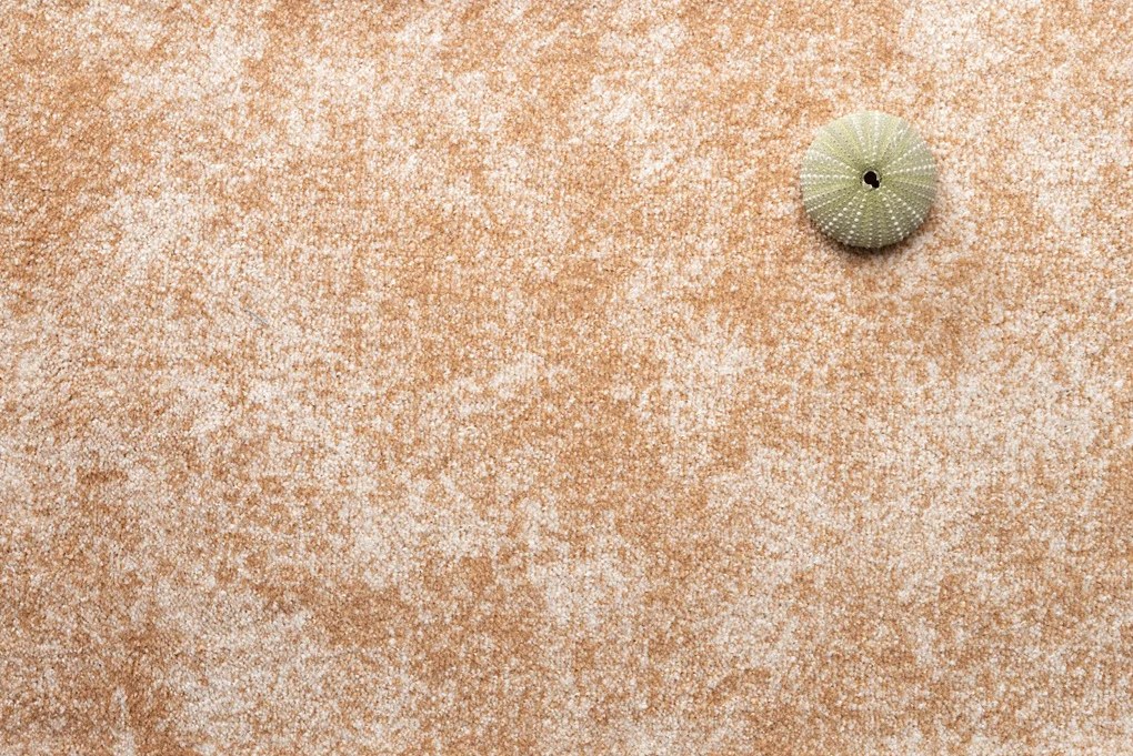 Condor Carpets, Metrážny koberec Serena 6632, na mieru, šíře 5m, oranžová, filc, obývacia izba