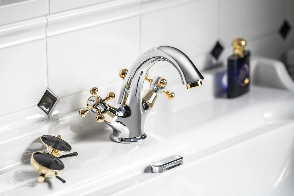 Sapho Sapho, ANTEA pripojenie pe ištaláciu vaňovej batérie na okraj vane (pár), bronz, 9856