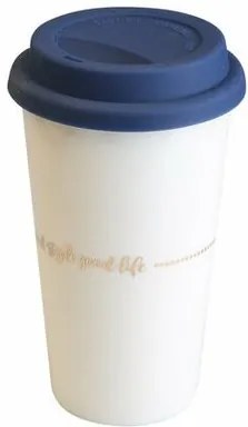 Altom Porcelánový termohrnček na kávu Good Life, 400 ml