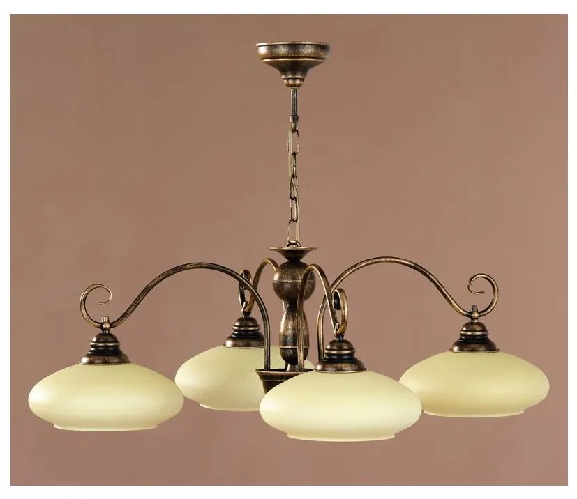 Jupiter 392 BO-4 - Luster BOLERO 4xE27/60W/230V