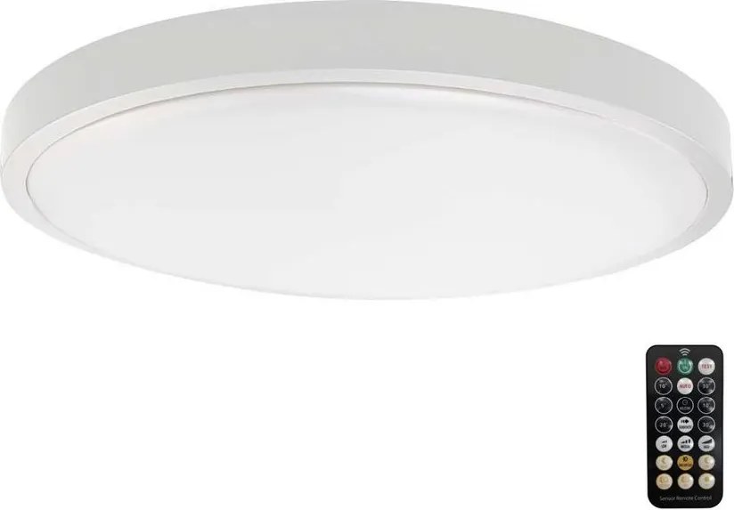 LED Kúpeľňové stropné svietidlo so senzorom LED/18W/230V 6500K IP44 biela