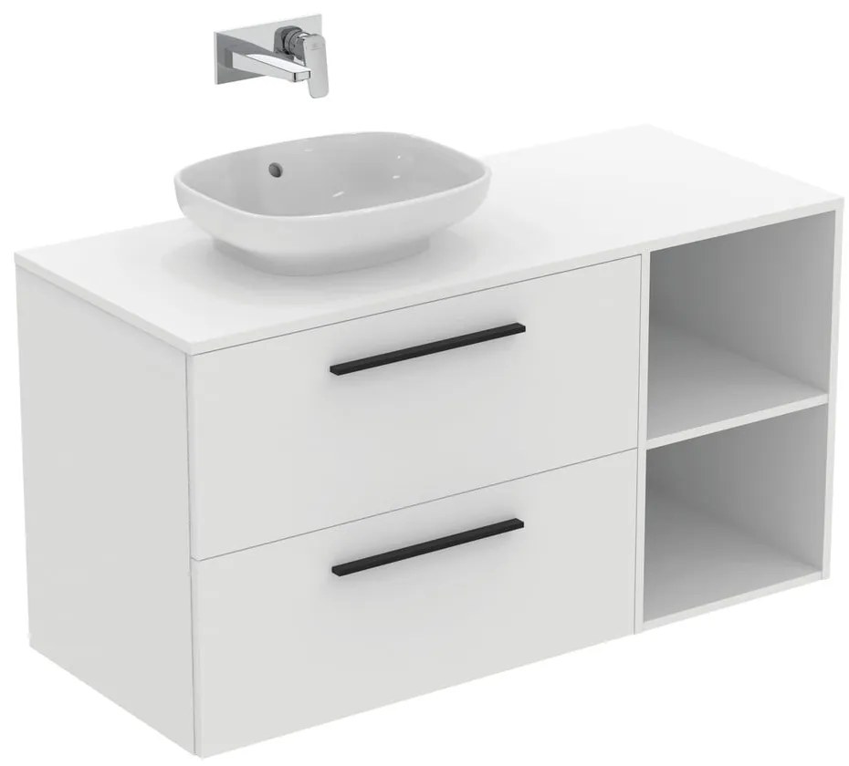 Biela závesná skrinka pod umývadlo 60x63 cm i.Life B – Ideal Standard