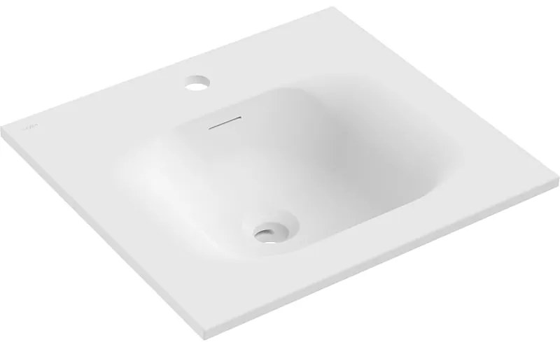 Mexen Vela, umývadlo na zapustenie 51 x 46,5 cm, biela matná, 25235001