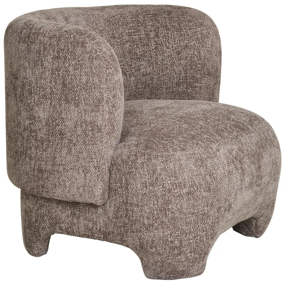 Hnedé kreslo Nazare – House Nordic