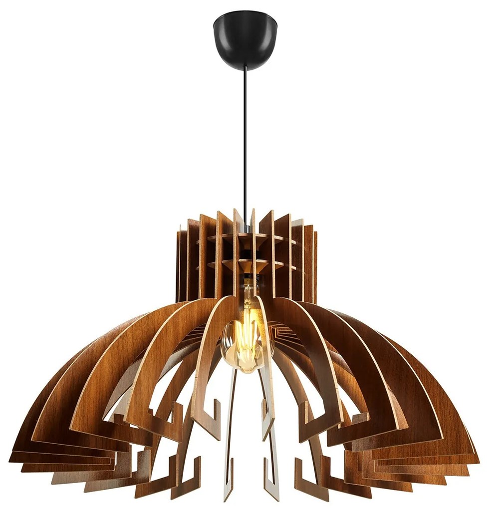 Stropné svietidlo Malé III orech