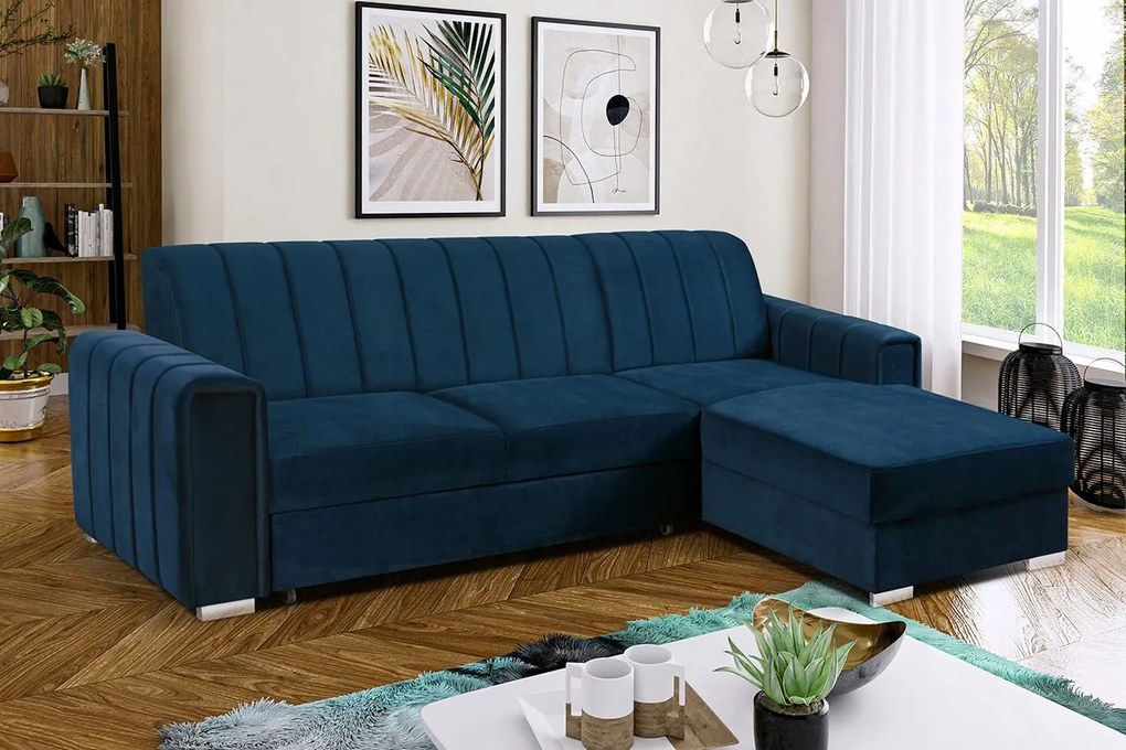 Rozkladacia sedačka Ricky (krémová) (p)