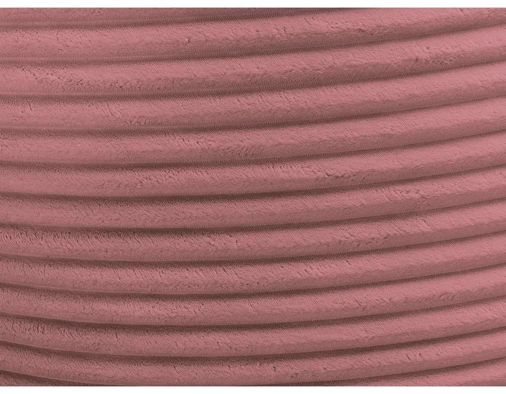 Ružový menčestrový sedací vak Socrate – Bobochic Paris