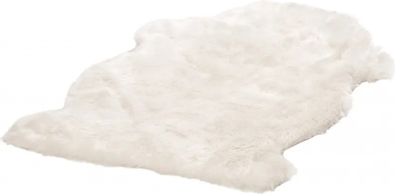 Obsession, DOPREDAJ: 55x85 tvar kožešiny cm Kusový koberec Samba 495 Ivory (tvar kožešiny), 55x85 tvar kožušiny, biela, obývacia izba