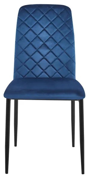 Jedálenská stolička MAVERIK zamatová, granátová