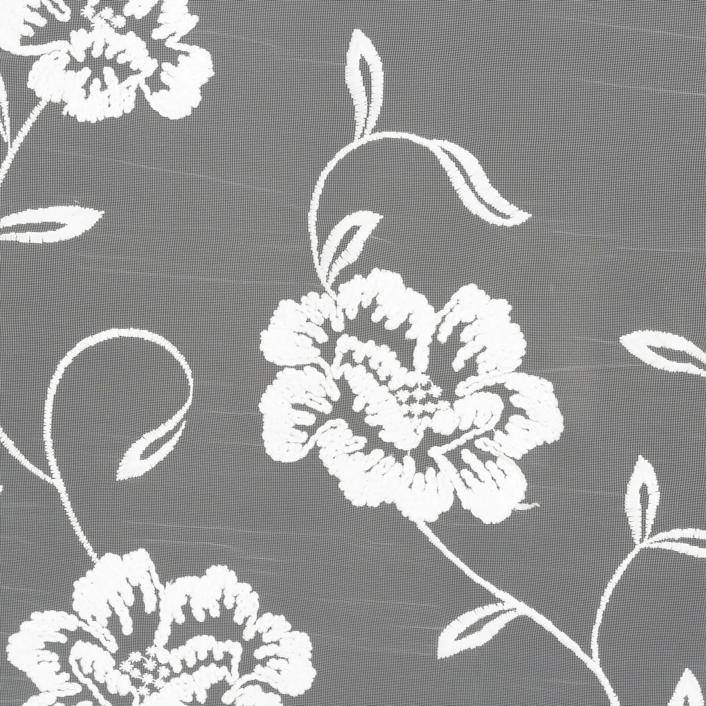 ZÁCLONA NA KRÚŽKOCH NATALI 350X250 CM KVETY