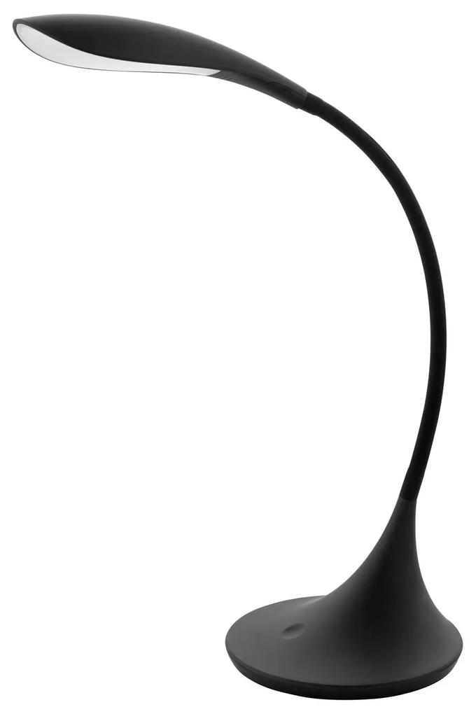 EGLO LED stolná lampa DAMBERA, čierna