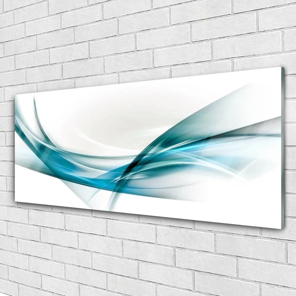 Obraz na akrylátovom skle Abstrakcie čiary umenie 125x50 cm