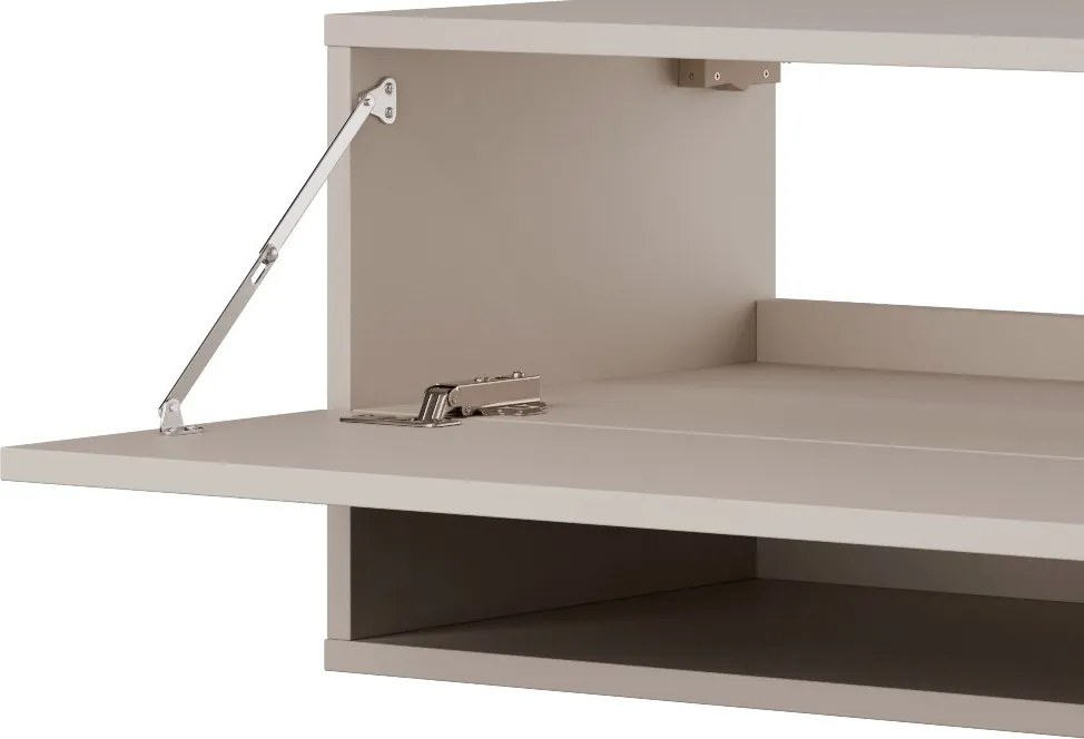 Závesná TV skrinka Asko Living, 180 cm, béžový kašmír