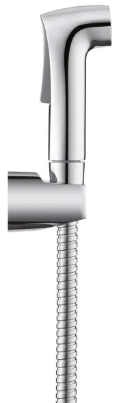 WENKO 23999100 - Bidetová súprava Systém úspory vody 12x7 cm lesklý chróm/strieborná