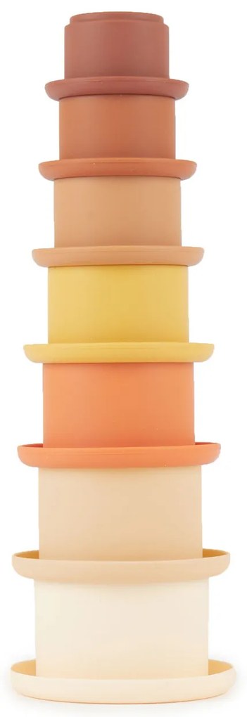 Bieco - Silikónové stohovacie tégliky - Chocolate Bliss