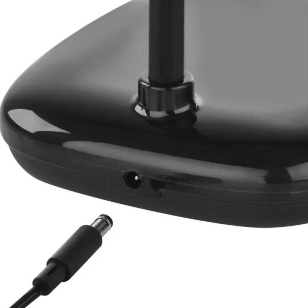 LED Stmievateľná flexibilná stolná lampa LED/12W/230V 3000K/4000K/6500K čierna