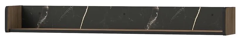 Polička Prestigio P15 Vojnový orech/San Seb/Čierny mat