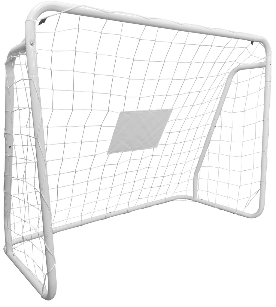 TRENDIE Zostava 2 futbalových bránok 124x96 cm
