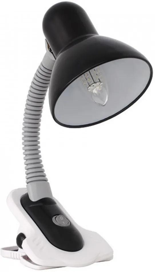 Kanlux Suzi 7151 štipcové stolné lampy  čierny   kov   1 x E27 max. 60W   IP20