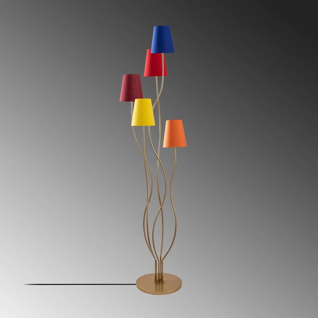 Stojací lampa Bonibon II vícebarevná
